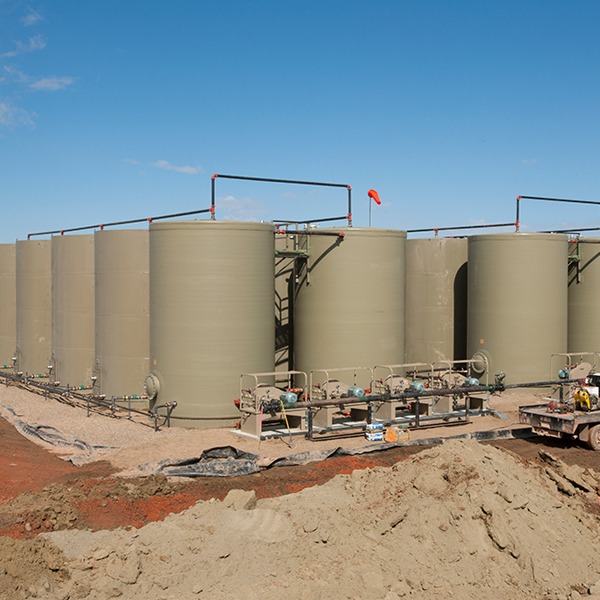 Tank battery / tank farm